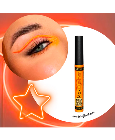 KJ MAX EYELINER 8 GRS. 13 NARANJA NEON