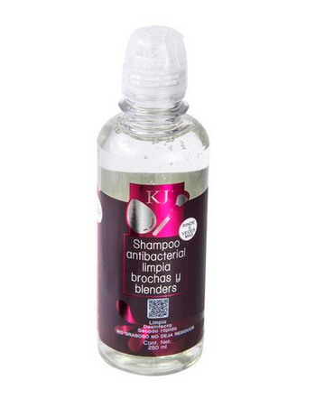 KJ SHAMPOO ANTIBACTERIAL LIMPIA BROCHAS  Y BLENDERS