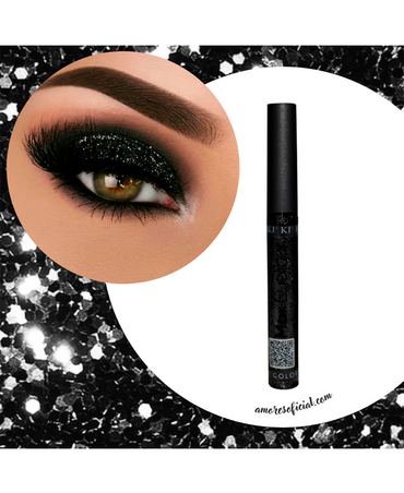 KJ MAX EYELINER 8 GRS. 28 GLITTER NEGRO