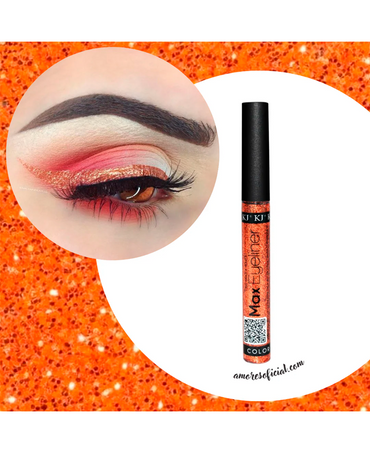 KJ MAX EYELINER 8 GRS. 33 GLITTER NARANJA