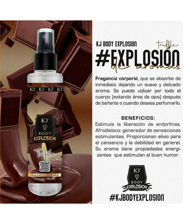 KJ EXPLOSION FRAGANCIA CORPORAL TRUFFLE 120 ML.