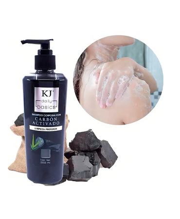 KJ CARBON ACTIVADO SHAMPOO CORPORAL 250 ML.