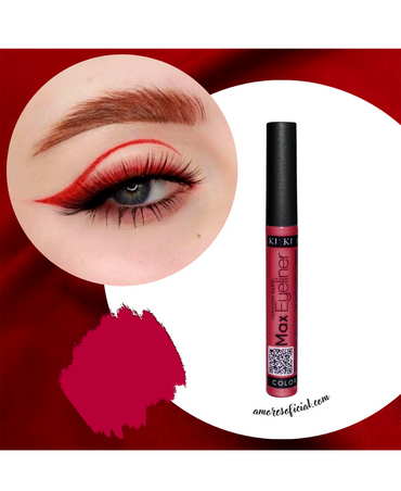 KJ MAX EYELINER 8 GRS. 40 ROJO METALICO