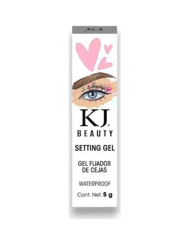 KJ SETTING GEL FIJADOR PARA CEJAS TRANSPARENTE 5 GRS.