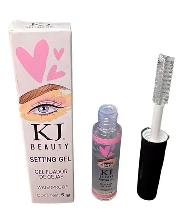 KJ SETTING GEL FIJADOR PARA CEJAS TRANSPARENTE 5 GRS.