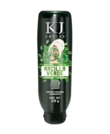 KJ ARCILLA VERDE MASCARILLA FACIAL 180 GRS.