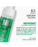 KJ ESPUMA FACIAL MATIFICANTE ACIDO HIALURONICO 65 ML.