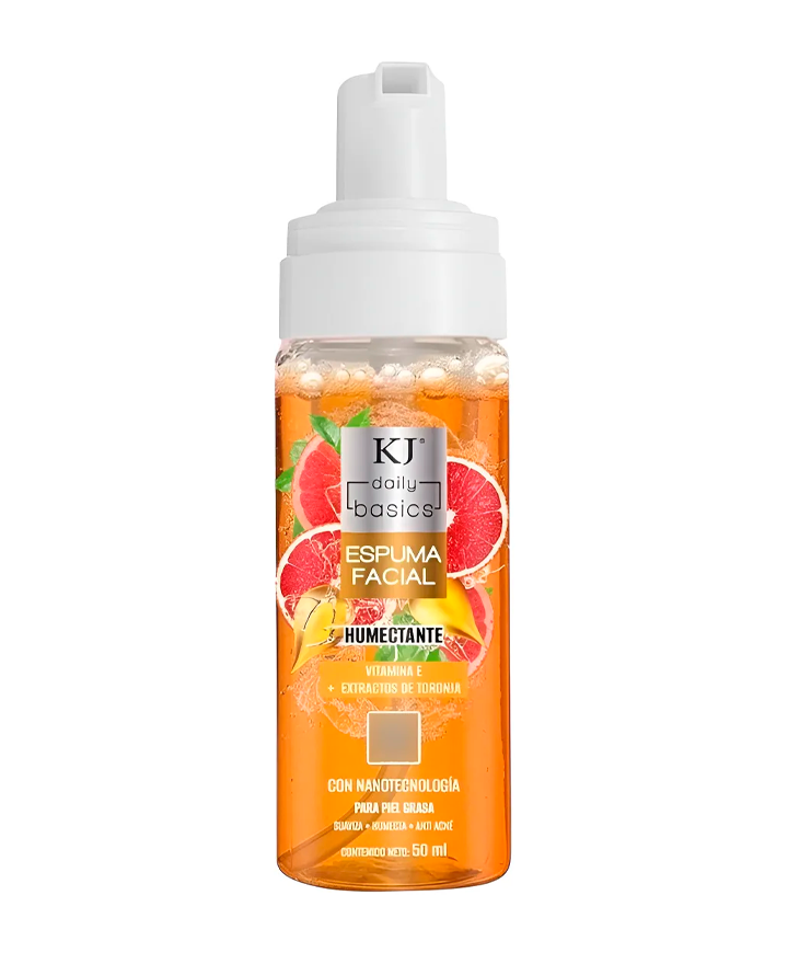 KJ ESPUMA FACIAL TONIFICANTE VITAMINA E 65 ML.