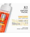 KJ ESPUMA FACIAL TONIFICANTE VITAMINA E 65 ML.