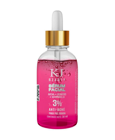 KJ SERUM FACIAL ANTI-ACNE AVENA ROMERO MANZANILLA 30 ML.