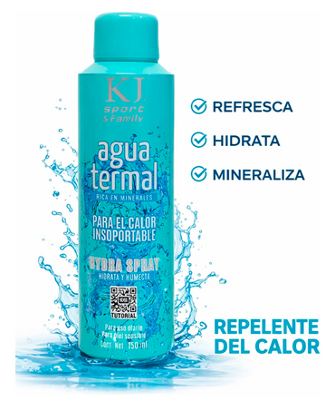 KJ AGUA TERMAL EN AEROSOL 150 ML.