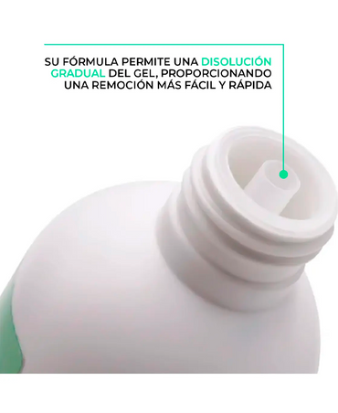GLOSS OVER GEL OFF / REMOVEDOR GEL ESTRUCTURAL 8 OZ.