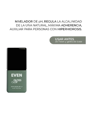 GLOSS OVER EVEN NIVELADOR DE PH 6 ML