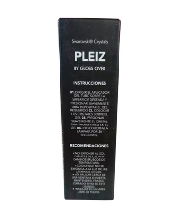 GLOSS OVER PLEIZ TUBO / GEL PARA FIJAR CRISTALES 7.5 ML.