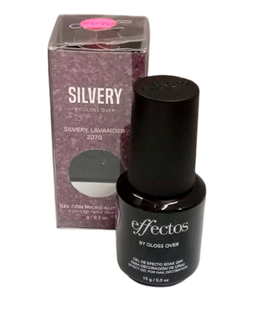 GLOSS OVER GELOV 2070 SILVERY LAVENDER 15 ML.