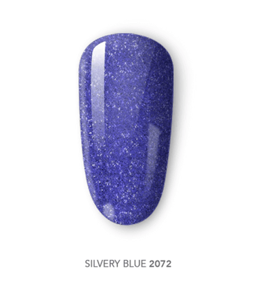 GLOSS OVER GELOV SILVERY 2072 BLUE 15 ML.