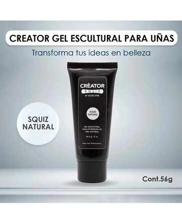 GLOSS OVER CREATOR SQUIZ NATURAL 60 GRS