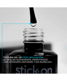 GLOSS OVER STICK-ON BASE ADHERENTE CON CALCIO PARA FIJAR GELTIP 15 ML.