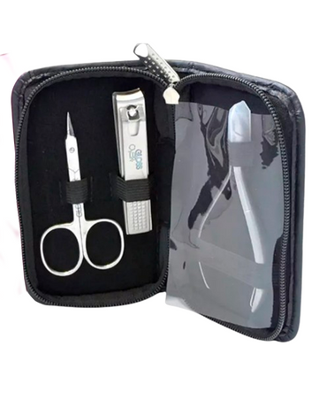 GLOSS OVER TENDERLY ESTUCHE 3 PIEZAS CORTAUÑAS-TIJERA Y ALICATE CUTICULA
