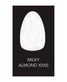 GLOSS OVER GELTIP ALMOND XXXS MILKY / BOX 550 PZAS.