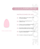 GLOSS OVER GELTIP ALMOND XXXS PINK / BOX 550 PZAS.