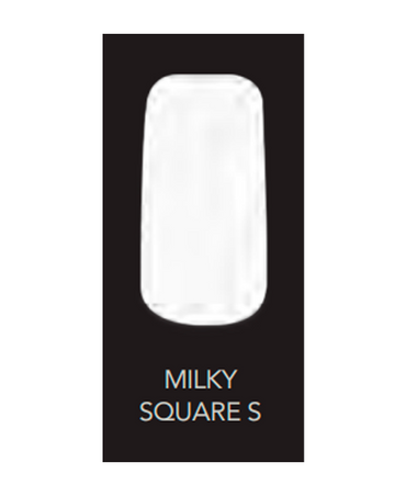 GLOSS OVER GELTIP SQUARE S MILKY / BOX 550 PZAS.