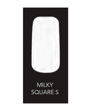 GLOSS OVER GELTIP SQUARE S MILKY / BOX 550 PZAS.