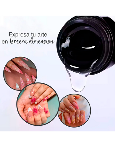 GLOSS OVER STICK ON PASTE GEL TIP 15 GRS. / 1/2 OZ.