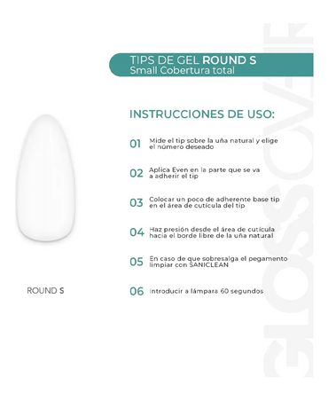 GLOSS OVER GELTIP ROUND S / COBERTURA TOTAL