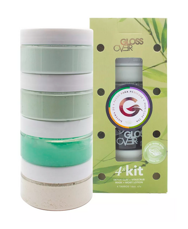 GLOSS OVER SPEAU 4 STEPS KIT GREEN TEE