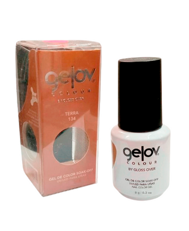 GLOSS OVER GELOV 134 TERRA 9 ML.
