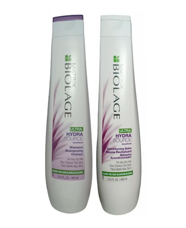 MATRIX BIOLAGE HYDRASOURCE KIT SHAMPOO+ACONDICIONADOR 400 ML.
