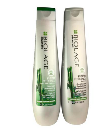 MATRIX BIOLAGE FIBERSTRONG KIT SHAMPOO+ACONDICIONADOR 400 ML.(D)