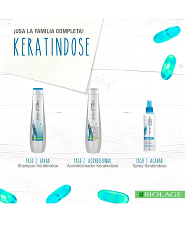 MATRIX BIOLAGE KERATINDOSE SHAMPOO 250 ML.(D) - El Palacio De La Belleza