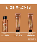 REDKEN TRAVEL KIT ALL SOFT MEGA SHAMPOO/CONDITIONER/HYDRAMELT - El Palacio De La Belleza