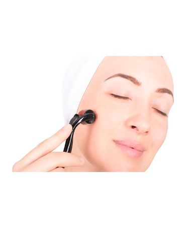 DERMA ROLLER RODILLO ESTIMULADOR DE CRECIMIENTO 1.0 MM