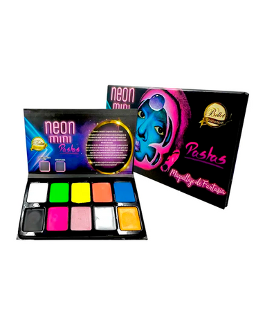 BELLET PASTA MINI KIT PALETA NEON CARTON CON 10 TONOS