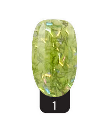 STUDIO NAILS ACRILICO COLECCION SOFT #1 VERDE