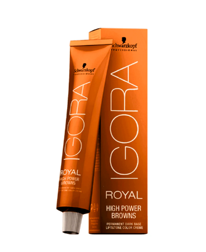 IGORA ROYAL HIGH POWER BROWNS B-3 BROWN MATT
