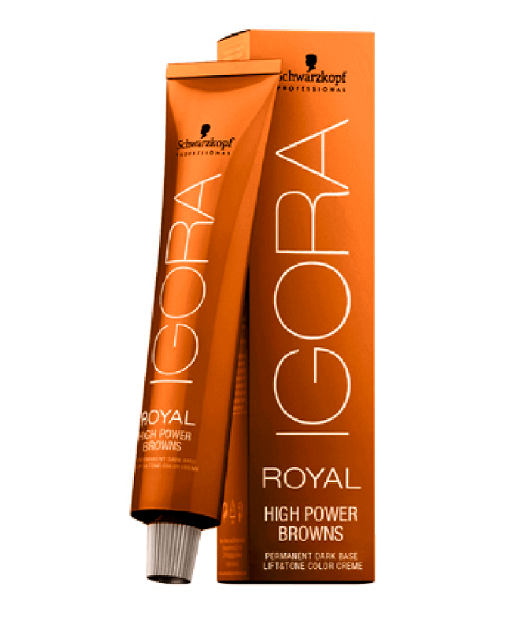 IGORA ROYAL HIGH POWER BROWNS B-6 BROWN CHOCOLATE