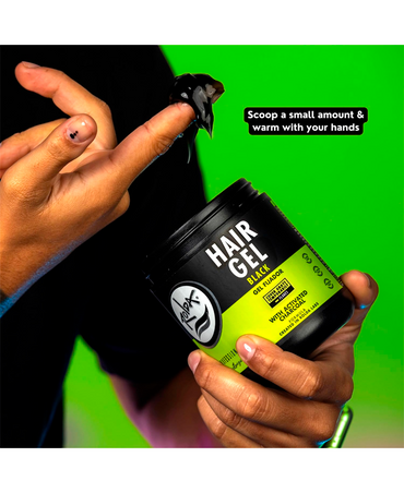 ROLDA BLACK STYLING GEL ULTRA HOLD 500 GRS.