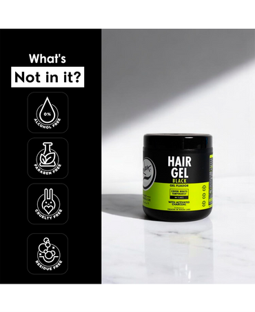 ROLDA BLACK STYLING GEL ULTRA HOLD 1 KG. - El Palacio De La Belleza