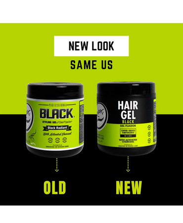 ROLDA BLACK STYLING GEL ULTRA HOLD 1 KG. - El Palacio De La Belleza