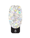 STUDIO NAILS ACRILICO COLECCION SOFT #8 BLANCO