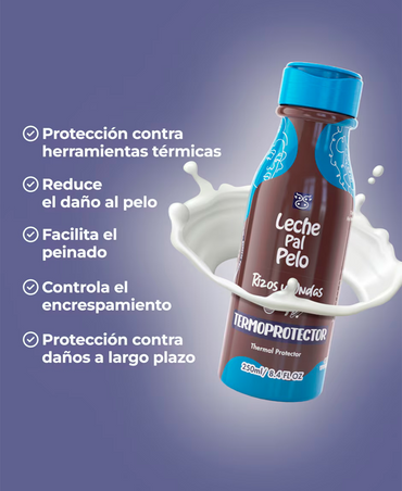 LECHE PAL PELO RIZOS & AFRO TERMOPROTECTOR 250 ML.