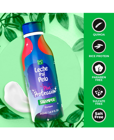 LECHE PAL PELO PROTECCION COLOR SHAMPOO 440 ML.