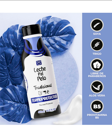 LECHE PAL PELO TRADICIONAL TERMOPROTECTOR 250 ML.