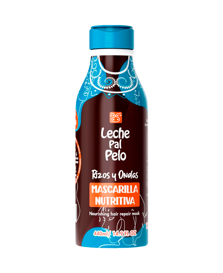 LECHE PAL PELO RIZOS & AFRO MASC. NUTRITIVA 440 ML.