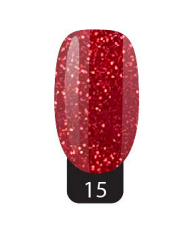 STUDIO NAILS METAL COLLECTION 15 ROJO
