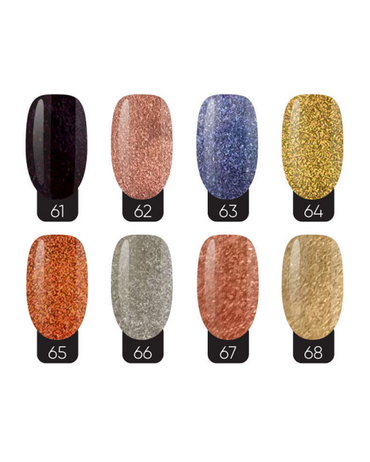 STUDIO NAILS COLECCION ACRILICOS 8 TONOS TIERRA MAGICA